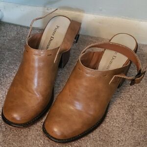 Pierre Dumas Women's Tan Slingback Shoes